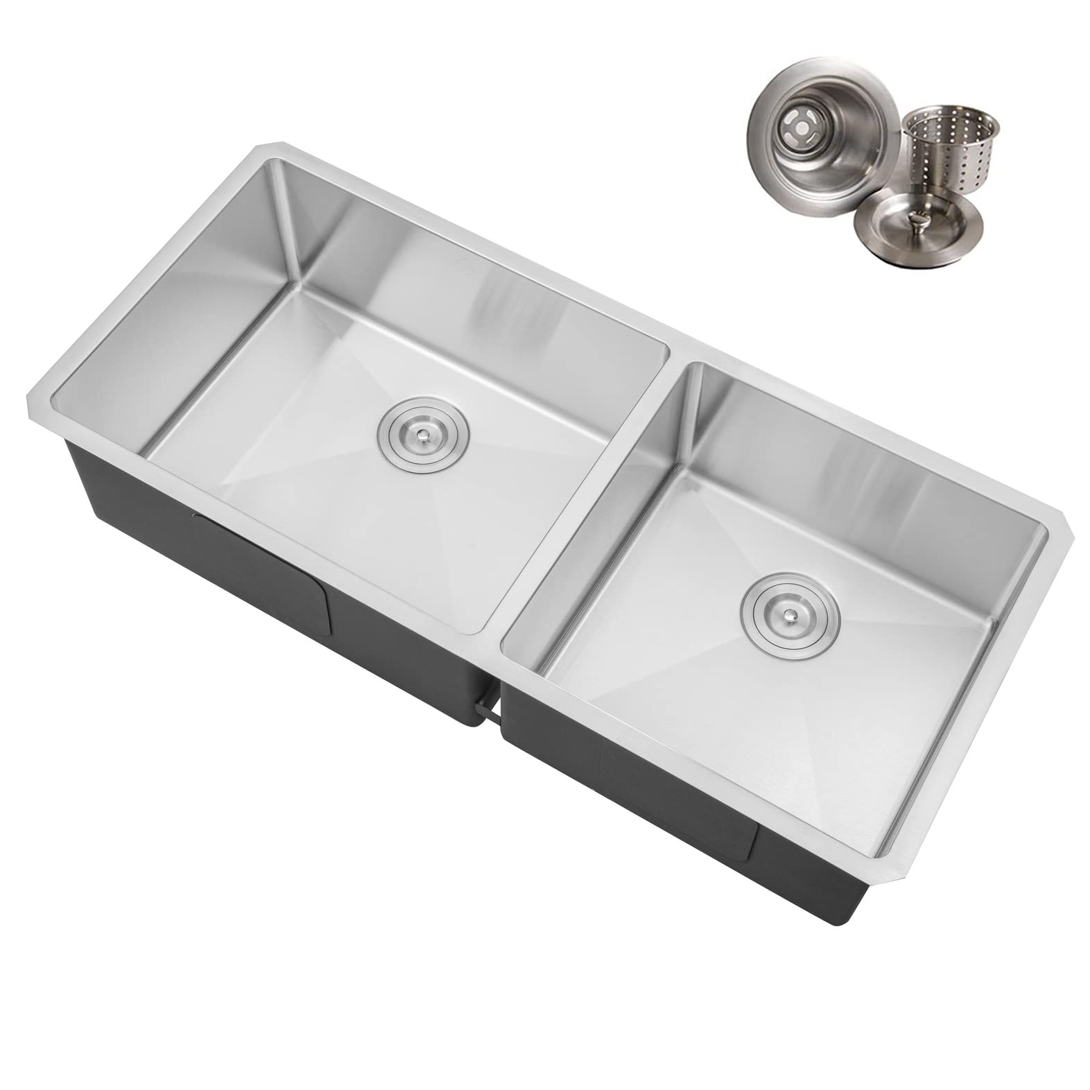 CozyBlock 42 in. x 19 in. x 10 in. 16-Gauge Stainless Steel